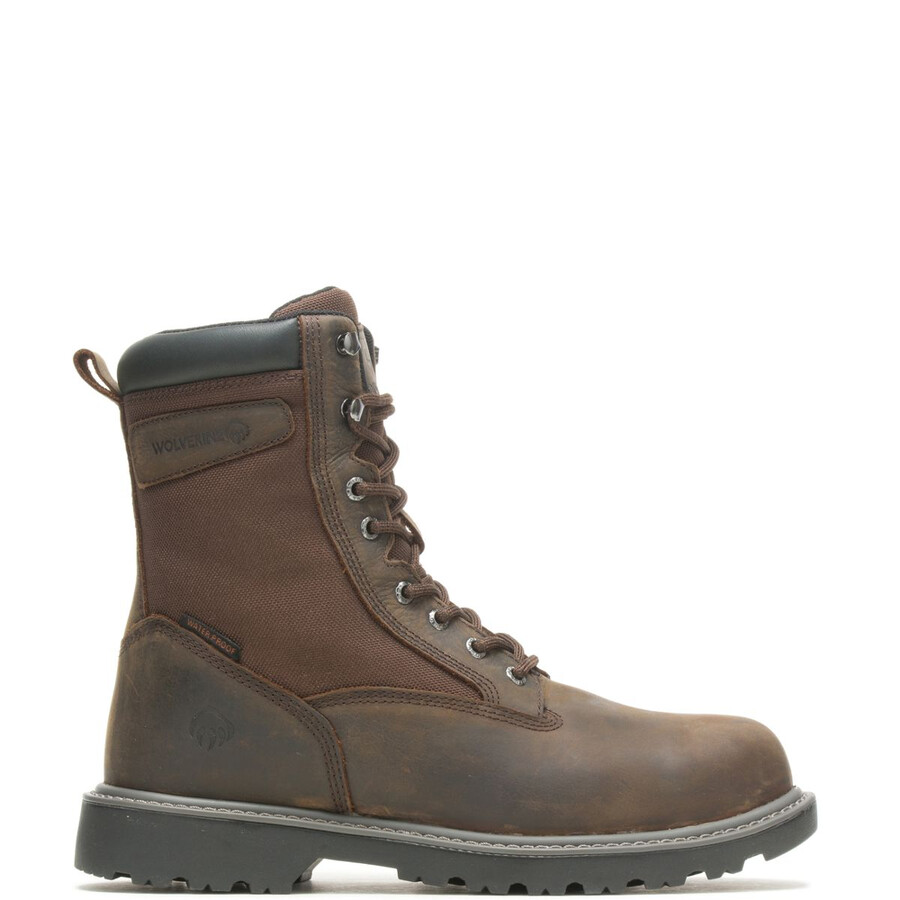 floorhand isoliert 8 steel-toe work boot