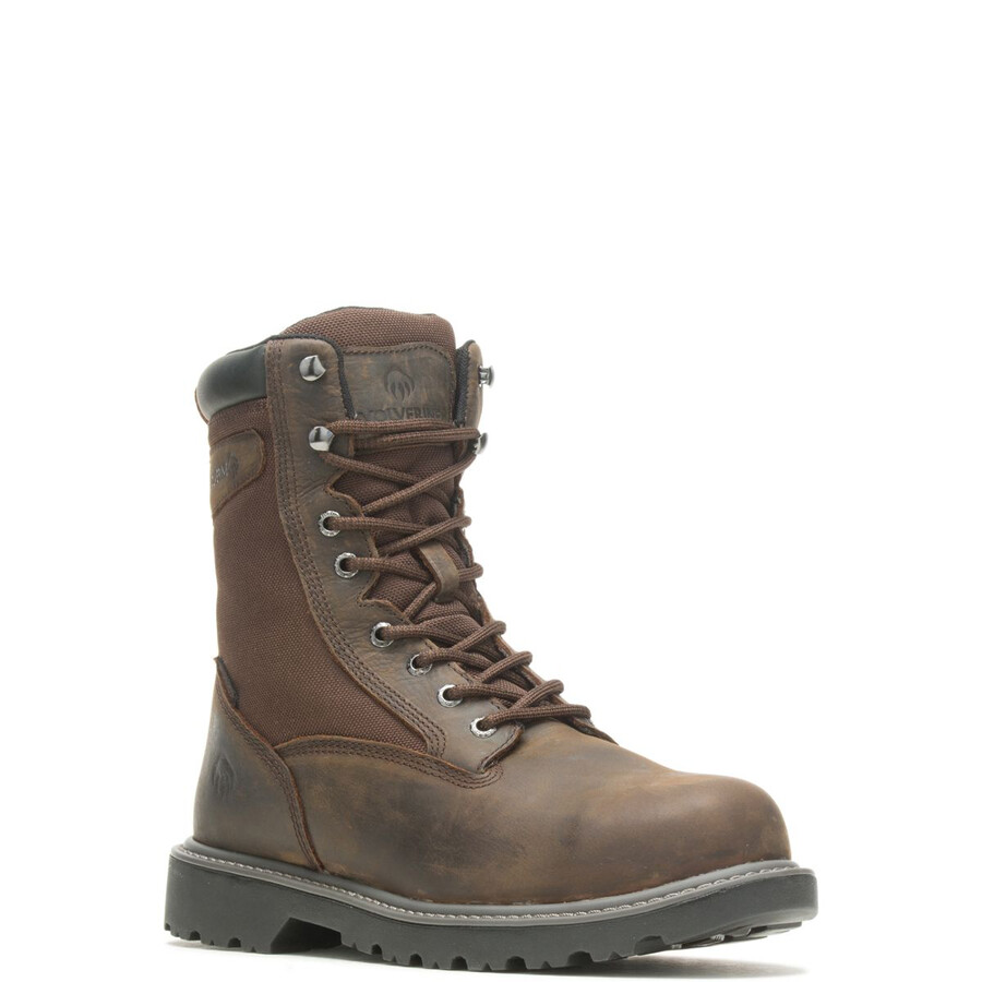 floorhand isoliert 8 steel-toe work boot