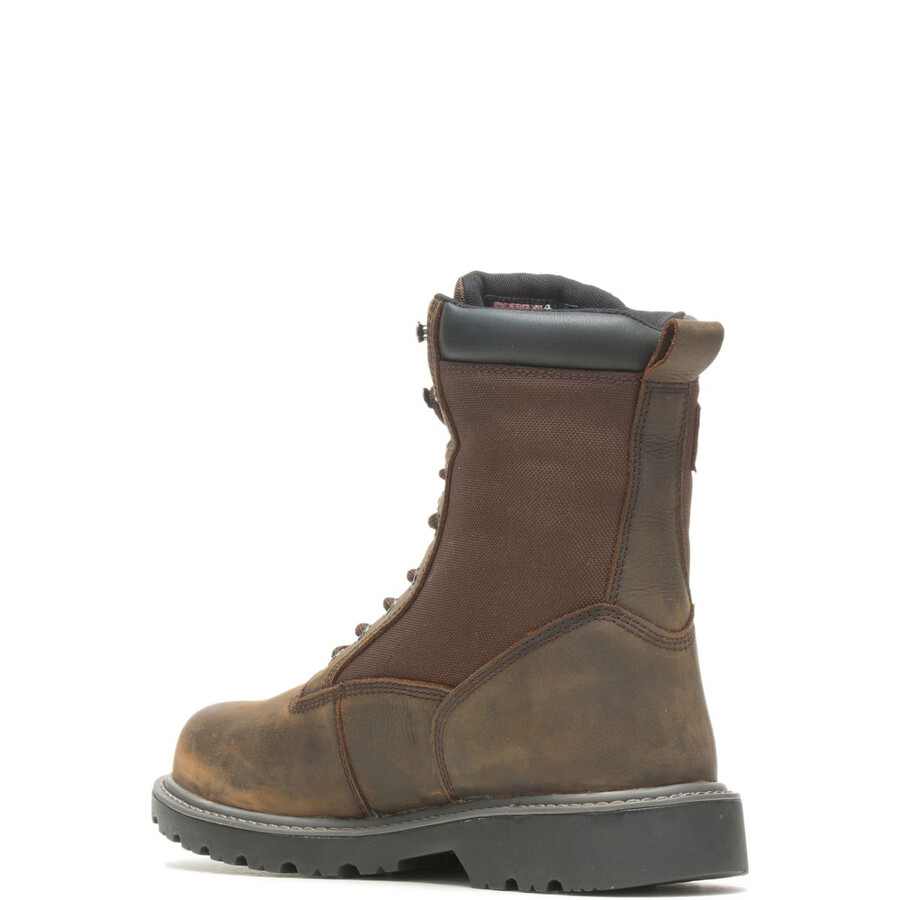 floorhand isoliert 8 steel-toe work boot