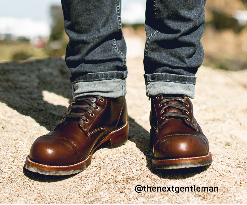 1000 mile plain-toe klassische boot