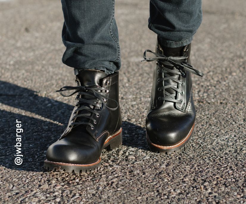 1000 mile plain-toe rugged boot