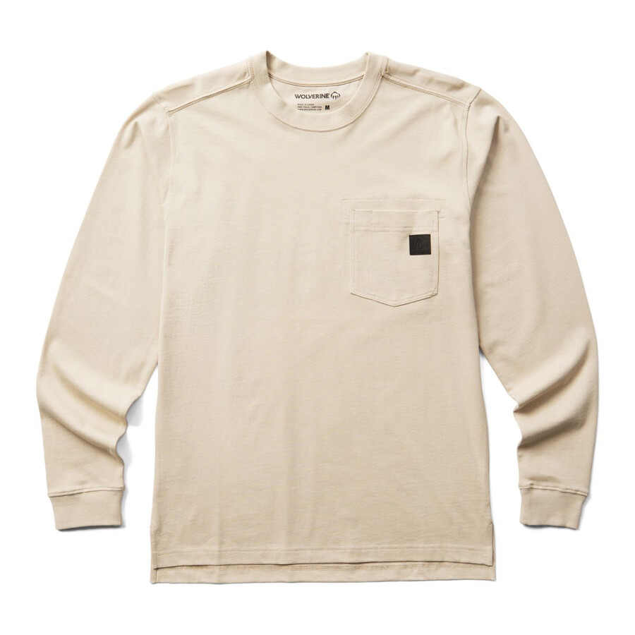 guardian cotton long sleeve pocket tee