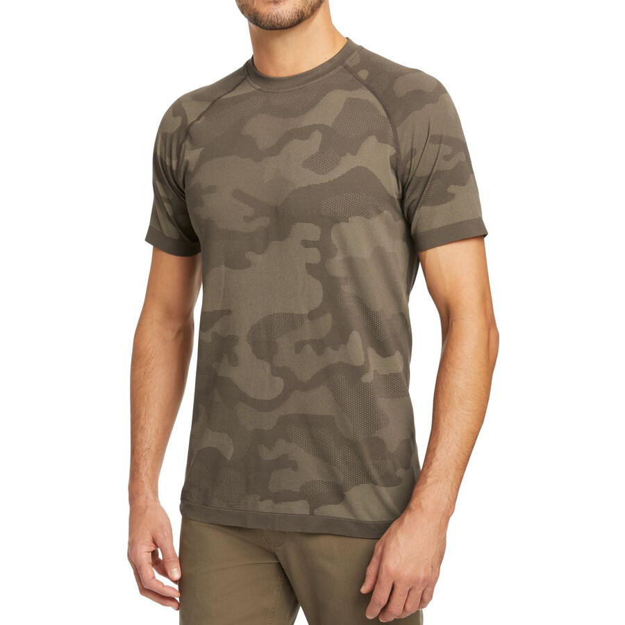camo mesh crew neck unterhemd