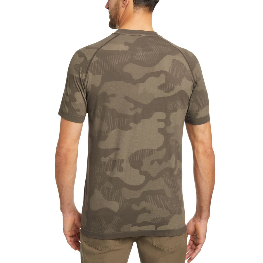 camo mesh crew neck unterhemd