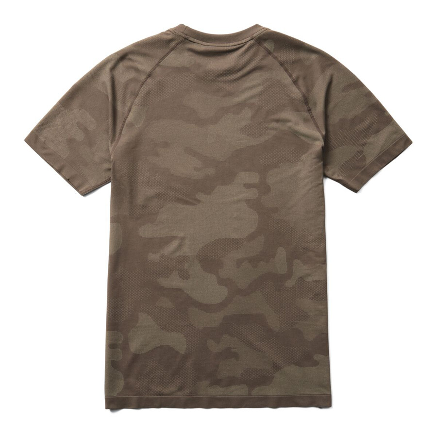 camo mesh crew neck unterhemd
