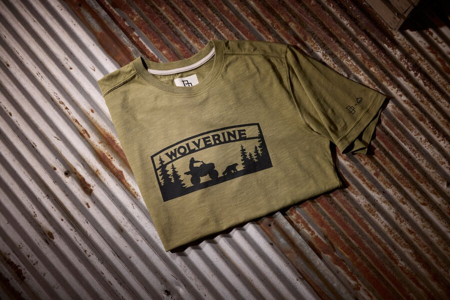 wolverine x jordan davis graphic t-shirt