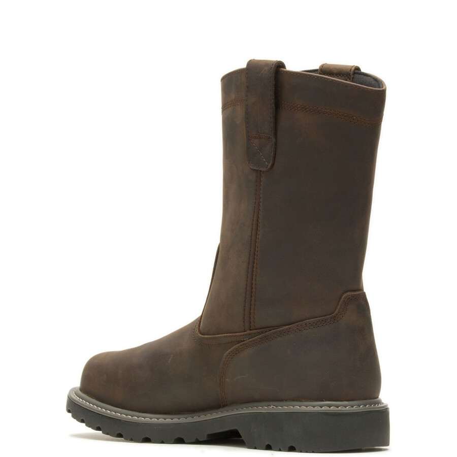 floorhand met-guard steel toe wellington work boot