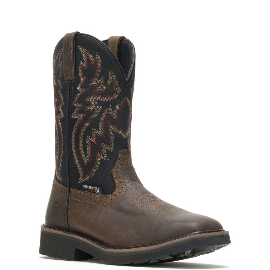 rancher waterproof steel-toe wellington