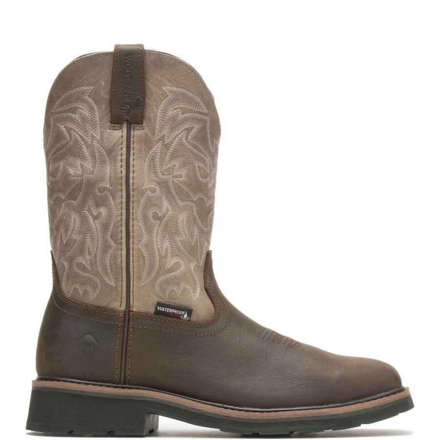 rancher waterproof steel-toe work wellington