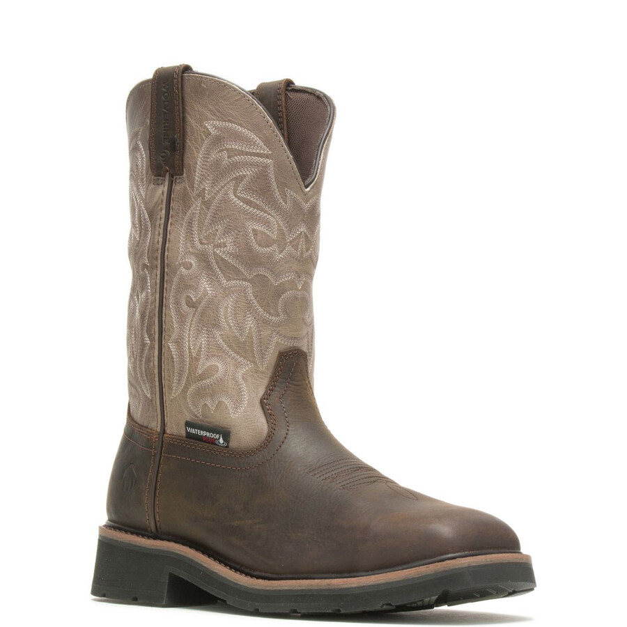 rancher waterproof steel-toe work wellington
