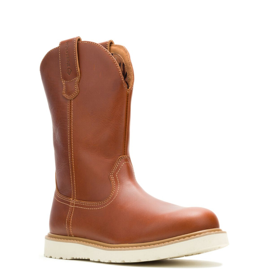 wolverine x jordan davis bronc wedge soft toe wellington