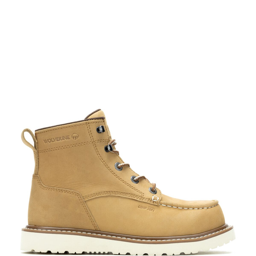 handel keil ungefüttert 6 moc-toe composite-toe-work-boot -