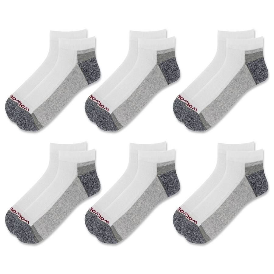 6-pk performance-arbeit low-cut socke